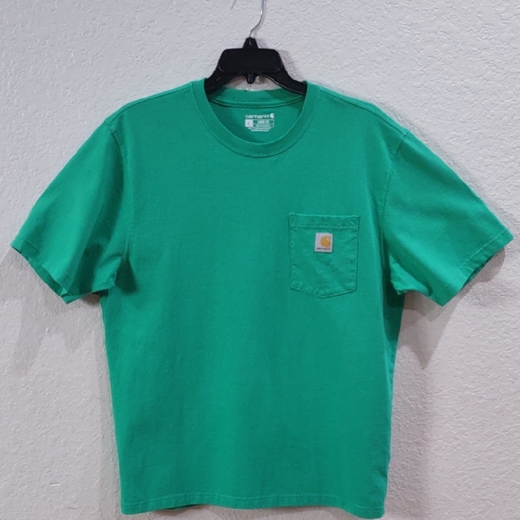 Carhartt Other - Carhartt Vibrant Green Tee with Pocket